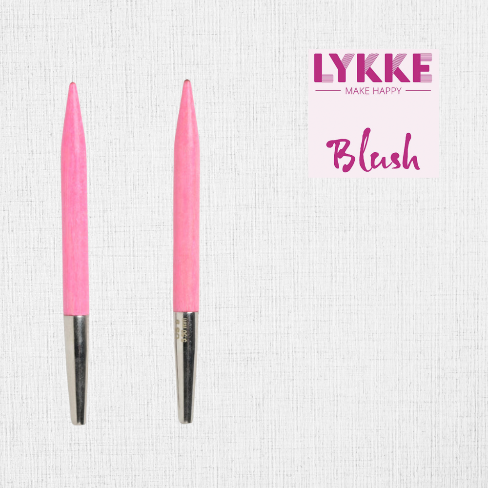 BLUSH 3.5“ / 8.5 cm and 5” / 12.5 cm interchangeable needles by LYKKE