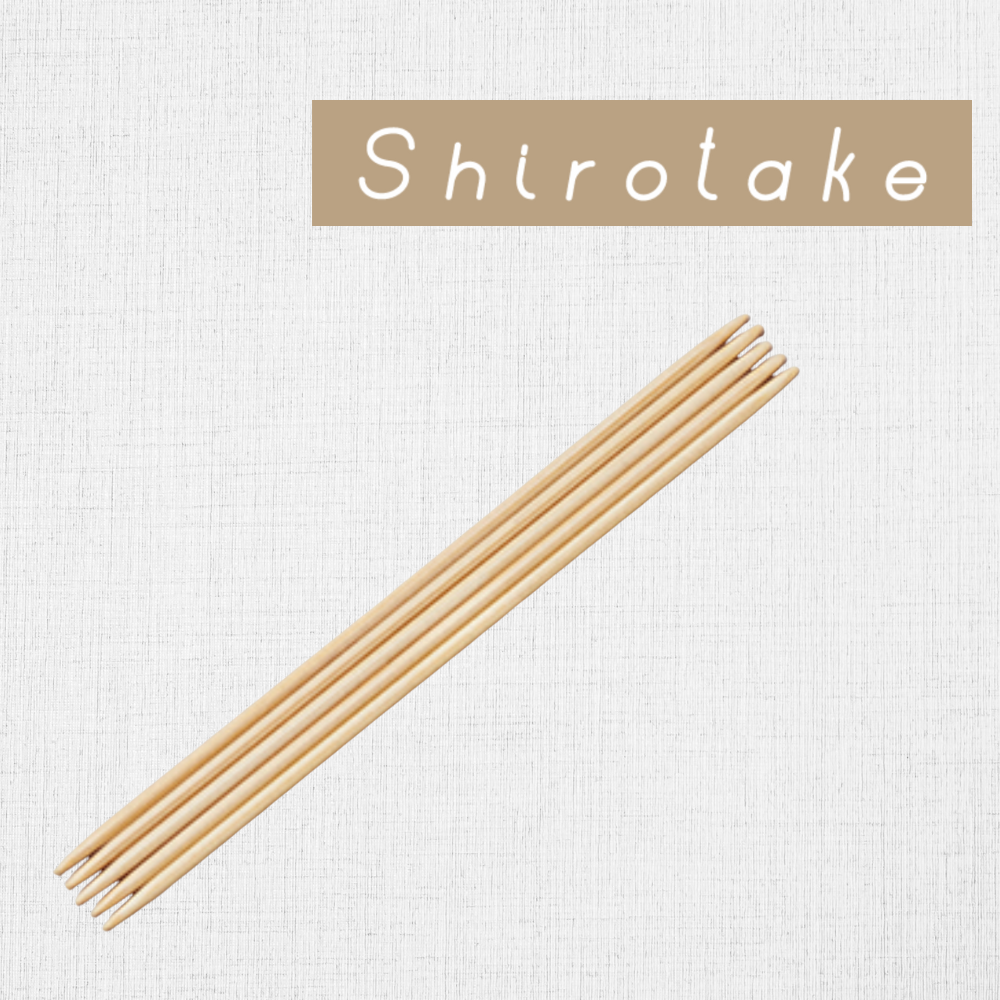 Double Pointed Bamboo Needles by Kinki Amibari