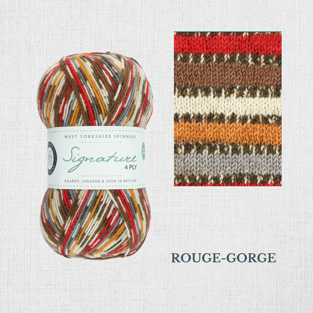 Signature 4 ply - BIRDS Collection by West Yorkshire Spinners