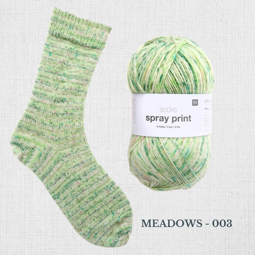 Spray Print 4 ply par Rico Yarns