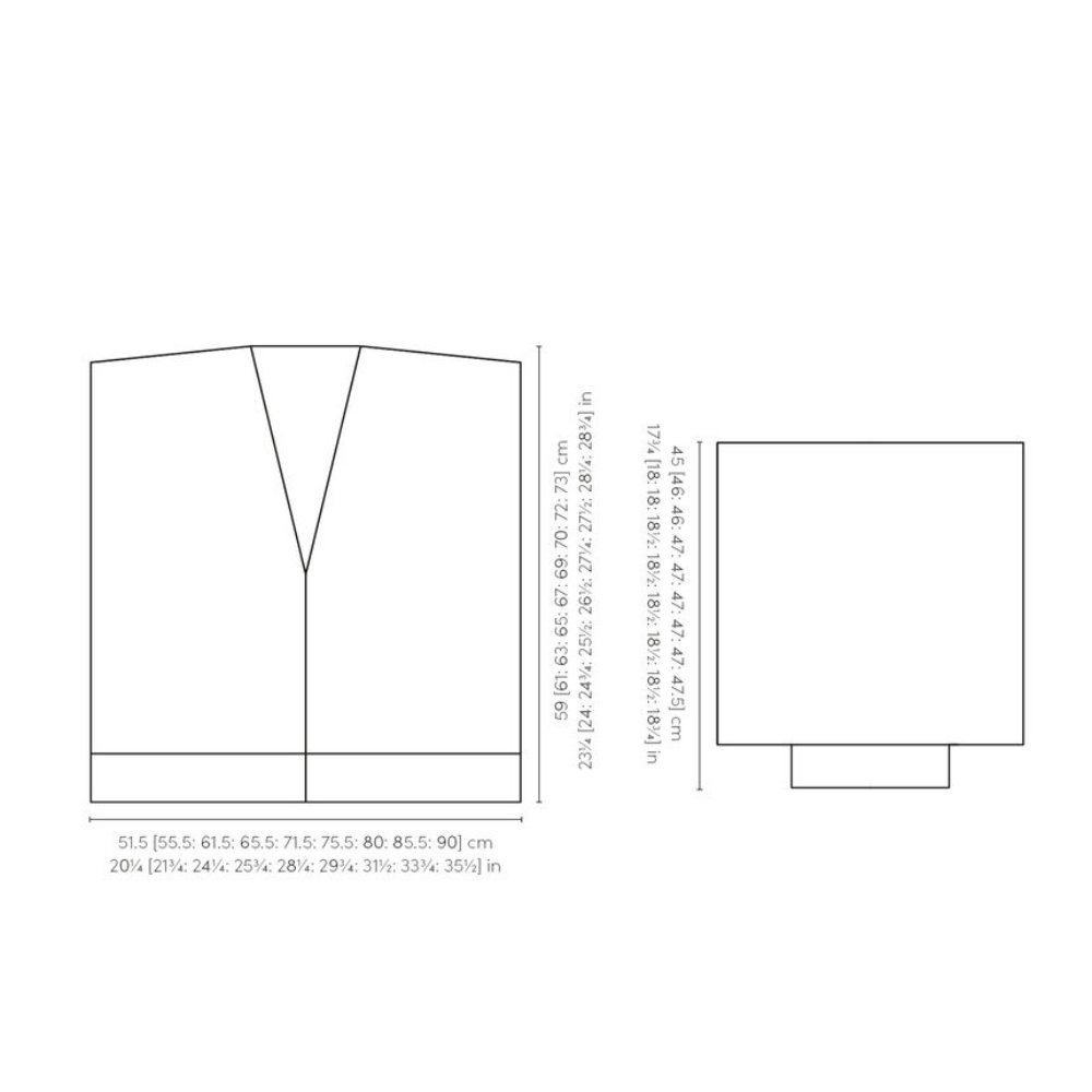 Rowan Mode Tottenhill Cardigan - Printed Pattern