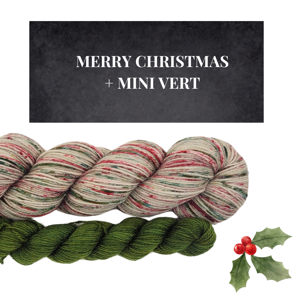 Festive socks kit by Entre soeurs et Laine