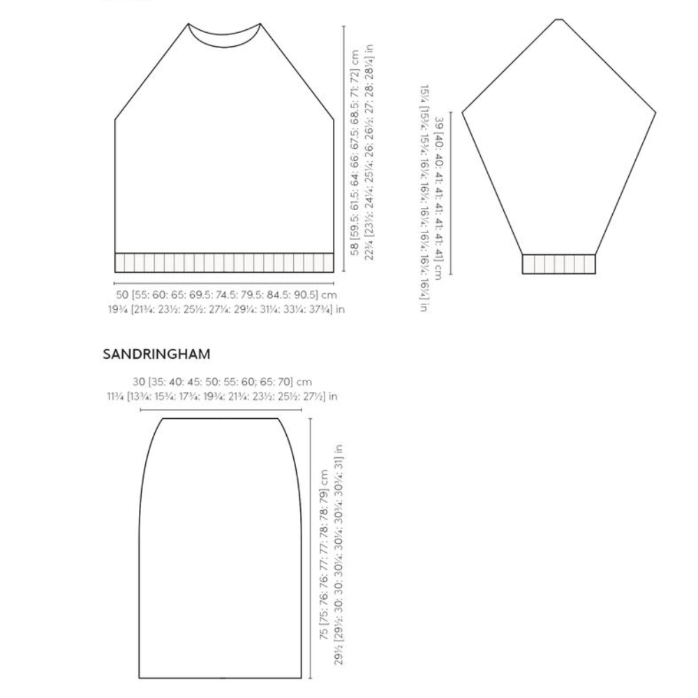 SET Holme & Sandringham by Rowan Fashion - Printed Pattern