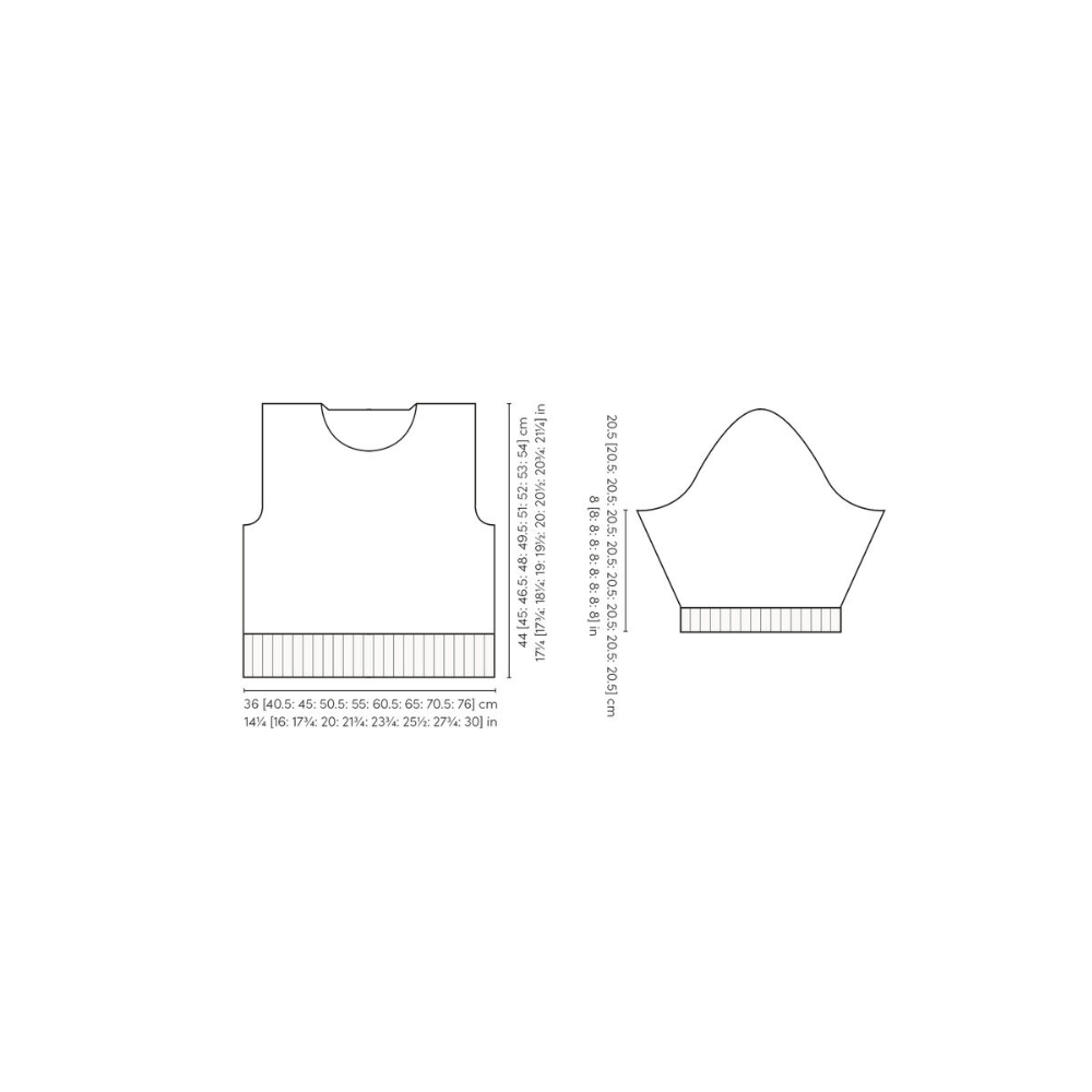 Rowan Fashion Dunwich - Printed Pattern