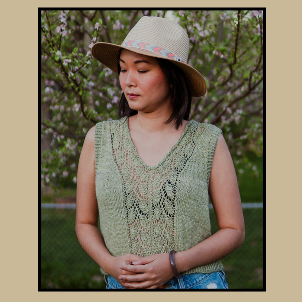 Online Class ~ I Knit the Oolong Tank by Aimee Sher with Céline Barbeau
