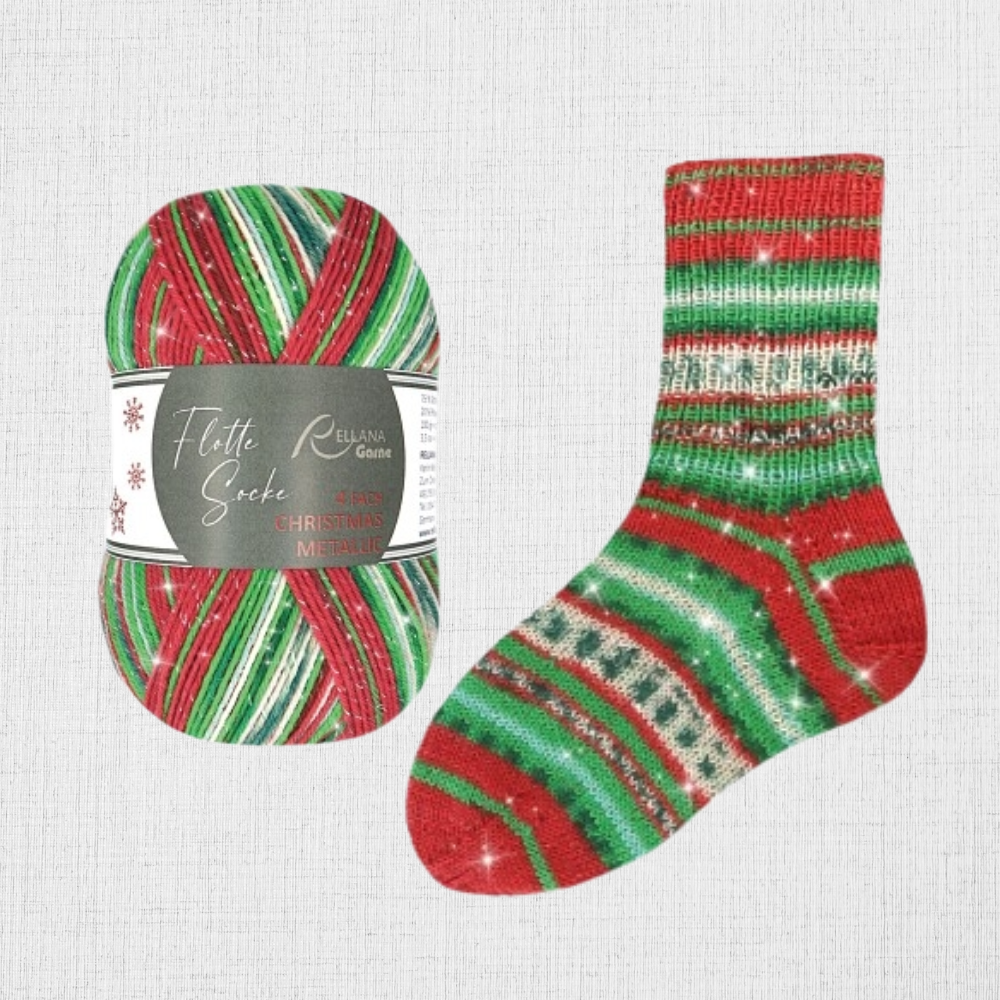 Rellana- Special Christmas Sock Yarn (2023 colors)