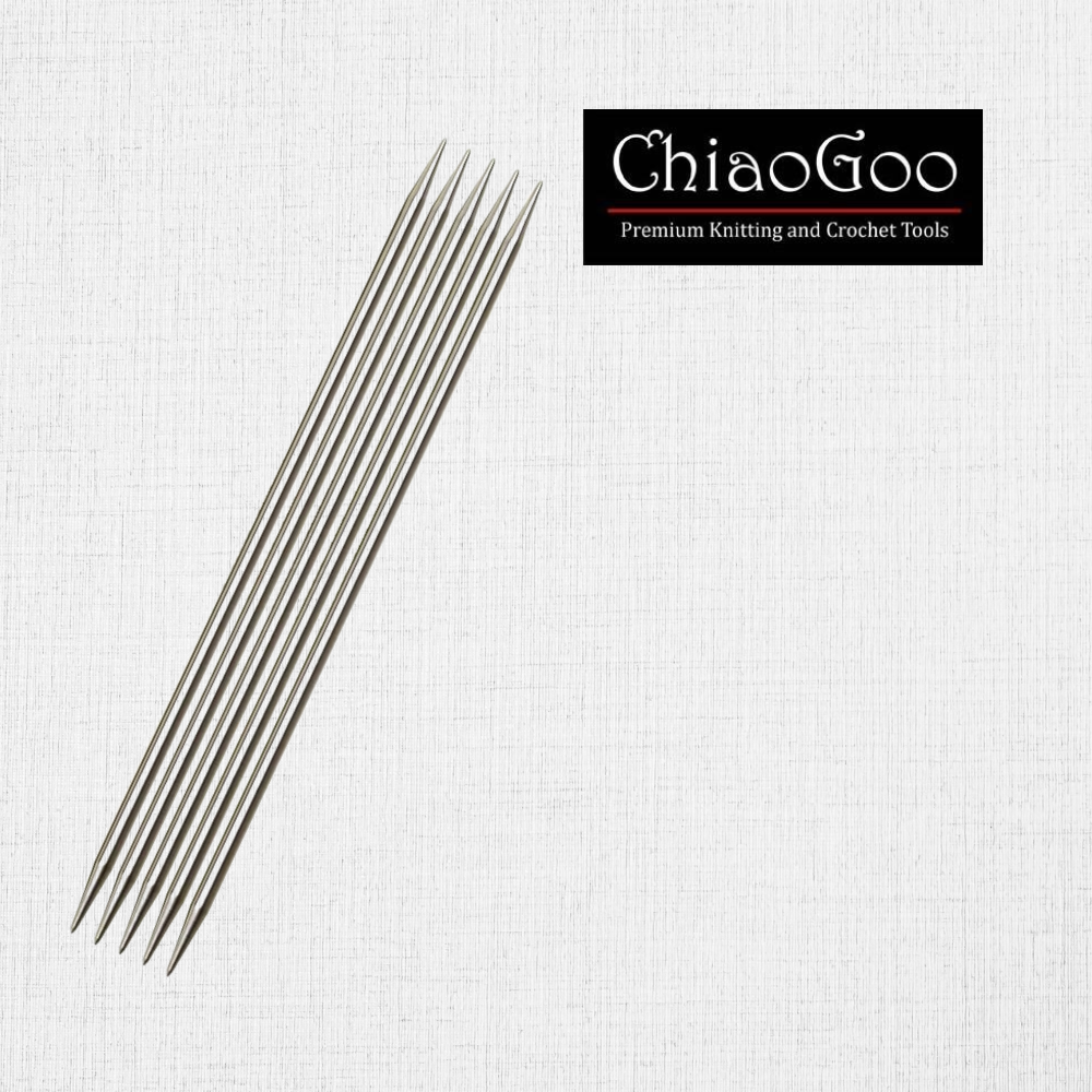 Double Pointed Needles 6" / 15 cm and 8" / 20 cm by Chiaogoo