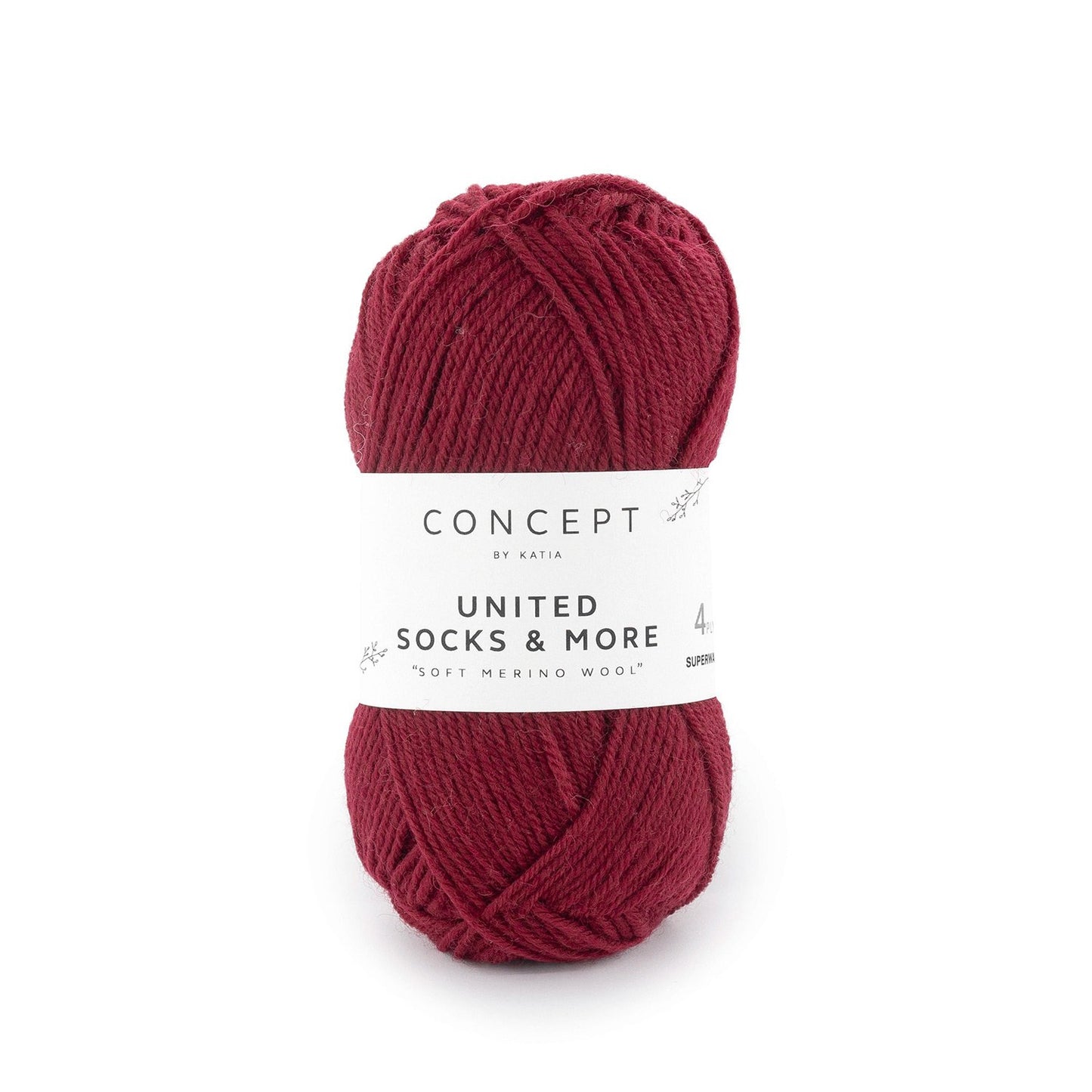 Concept United Socks & More - Extra-Soft merino yarn - 25 gr