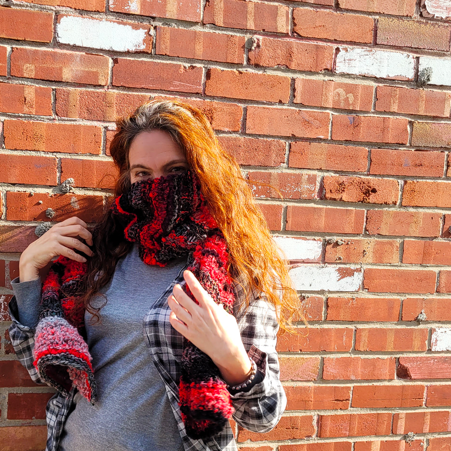 Raggedy Scarf Pattern