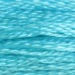 DMC Cotton Embroidery Floss (8m) - Turquoise - DMC Cotton Embroidery Floss (8.7y) - Turquoise