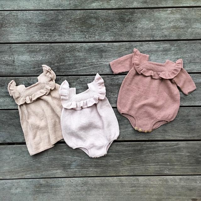 Ruffle Romper and Ruffle Dress