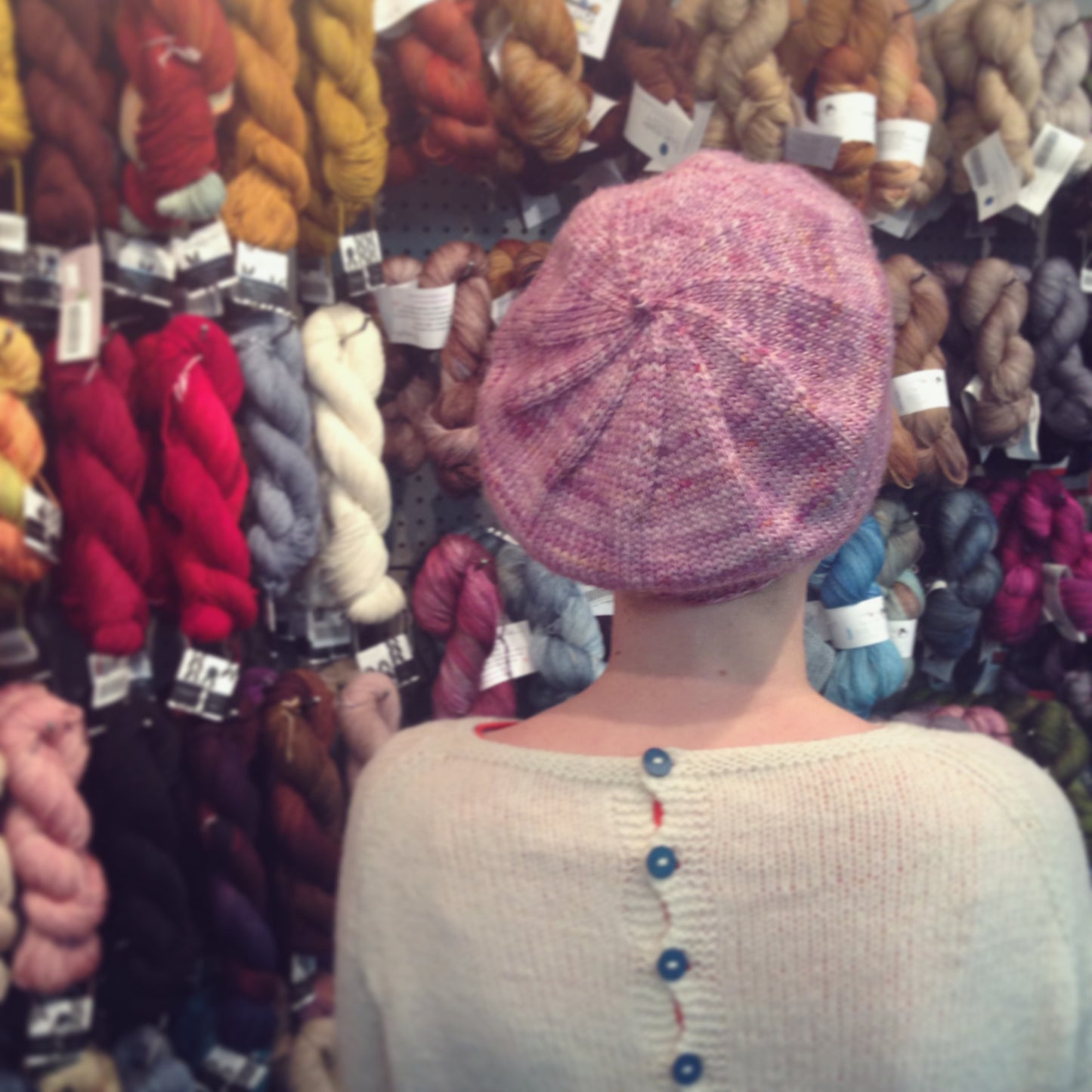 Beret La Vie en Rose