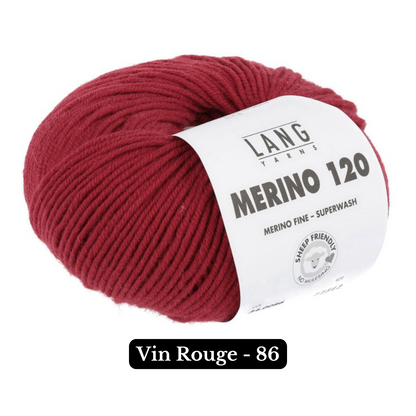 Merino 120 - La laine mérinos DK par Lang