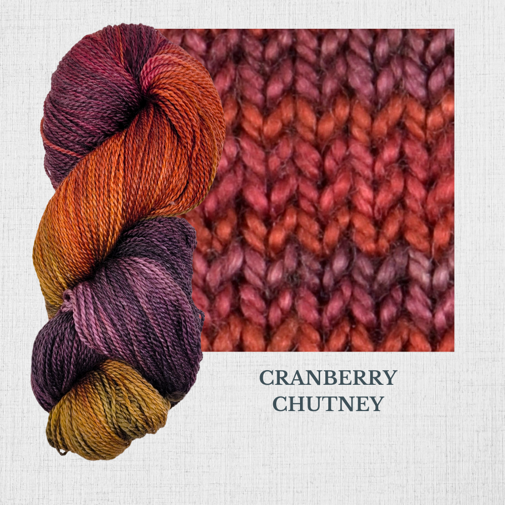 Tree wool by Fleece Artist - Hand Dyed fingering yarn 