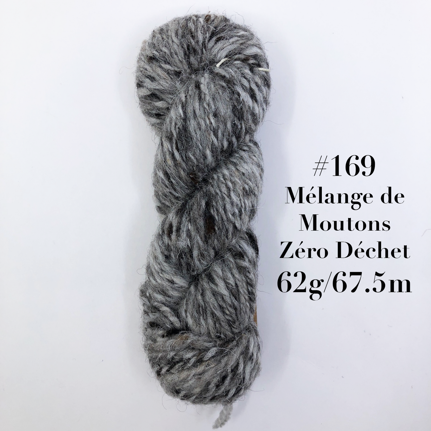 Hand-spun wool by Le Mouton Polaire