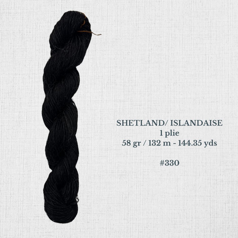 Hand-spun wool by Le Mouton Polaire