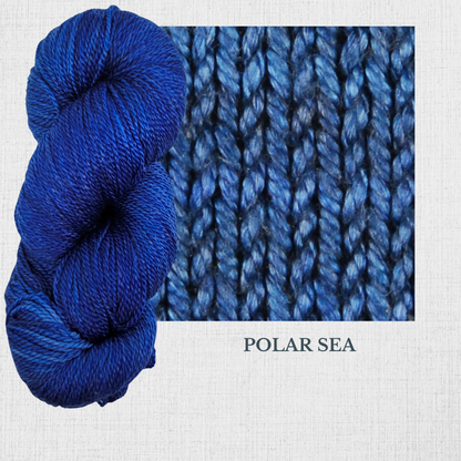 Tree wool by Fleece Artist - Hand Dyed fingering yarn 