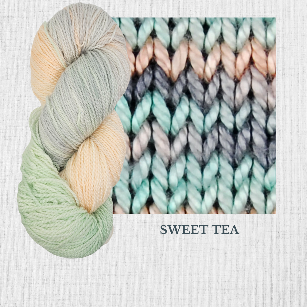 Tree wool by Fleece Artist - Hand Dyed fingering yarn 