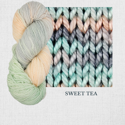 Tree wool by Fleece Artist - Hand Dyed fingering yarn 