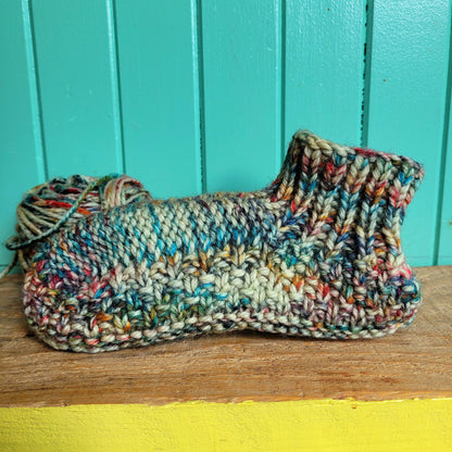 Patron des pantoufles DELA