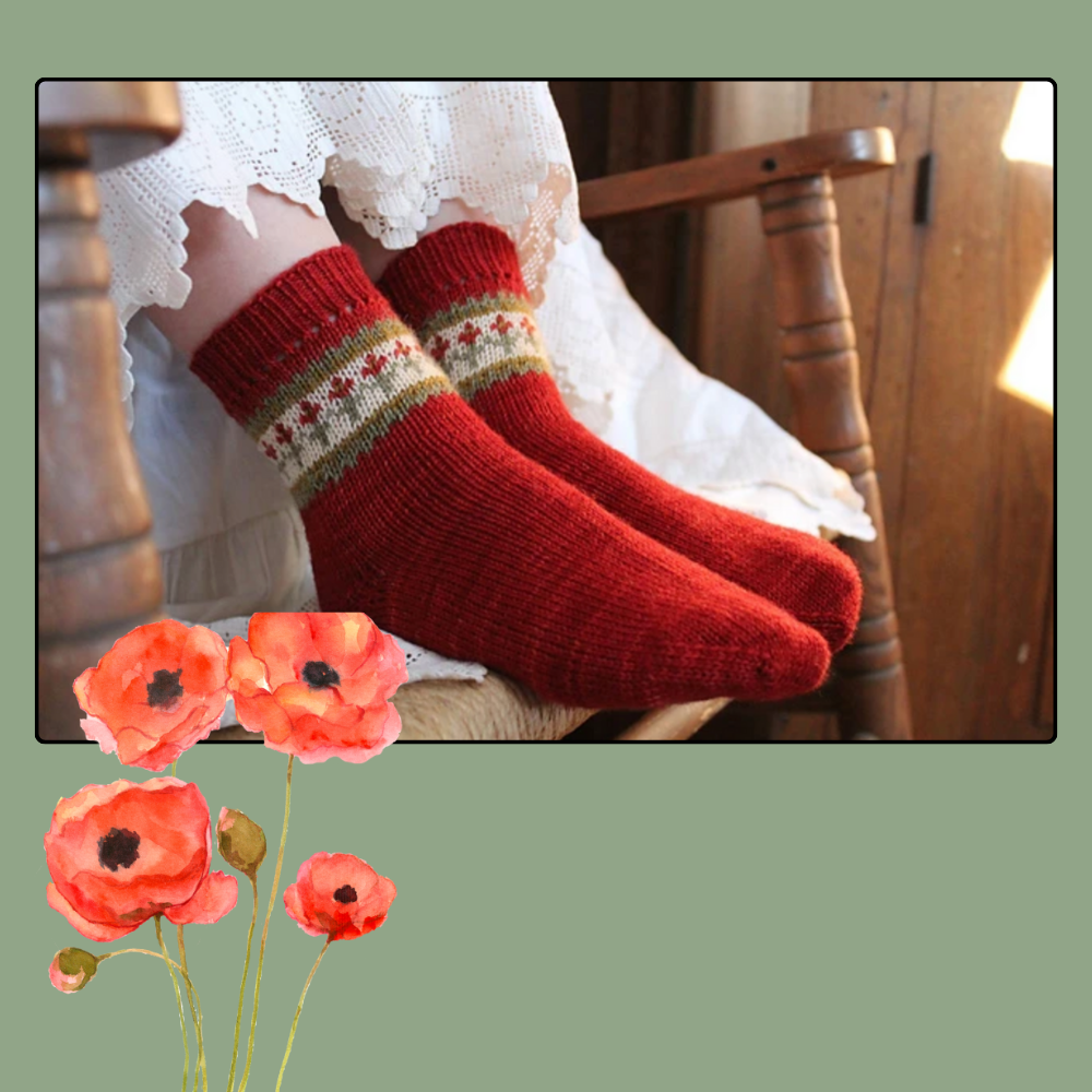 Kit chaussettes "Poppy Socks" de Fox and Folk