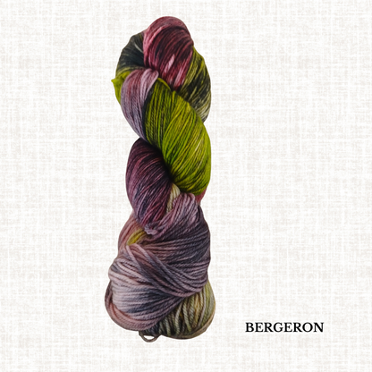 Lelo - Hand-dyed Fingering Yarn by Lelo Laine