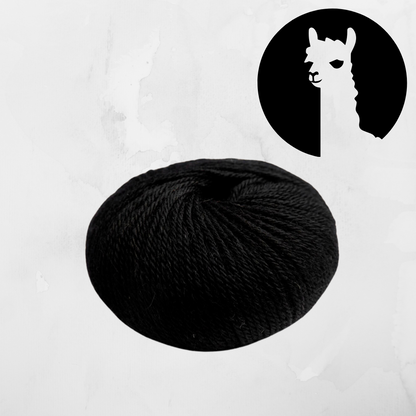 Eco Puna Black par Amano - 100 % Baby Alpaca