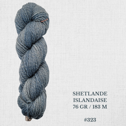 Hand-spun wool by Le Mouton Polaire