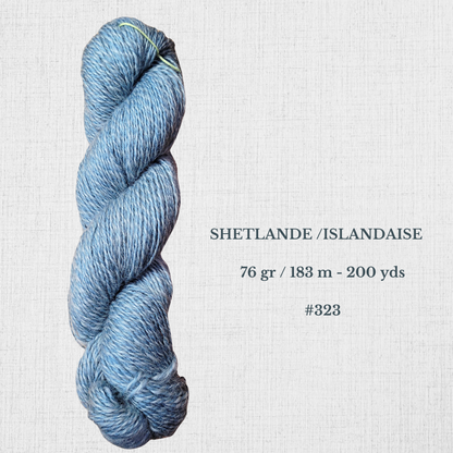 Hand-spun wool by Le Mouton Polaire