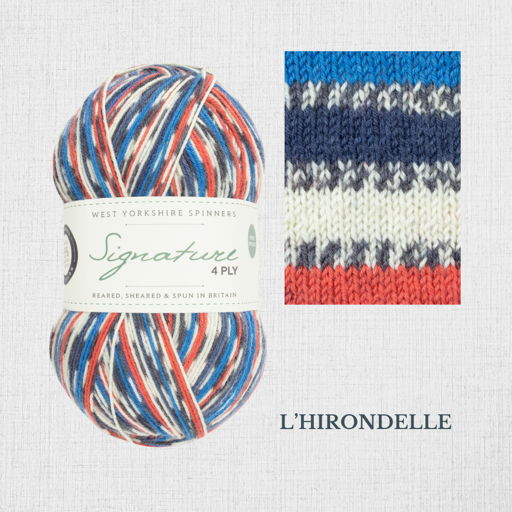 Signature 4 ply - BIRDS Collection by West Yorkshire Spinners