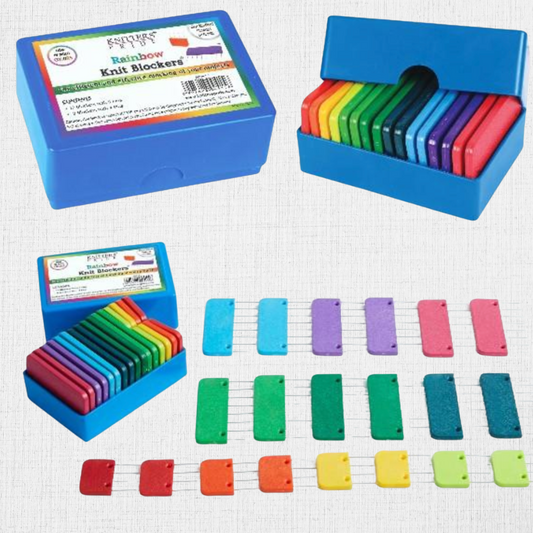 Rainbow knit blockers - Knitter's Pride