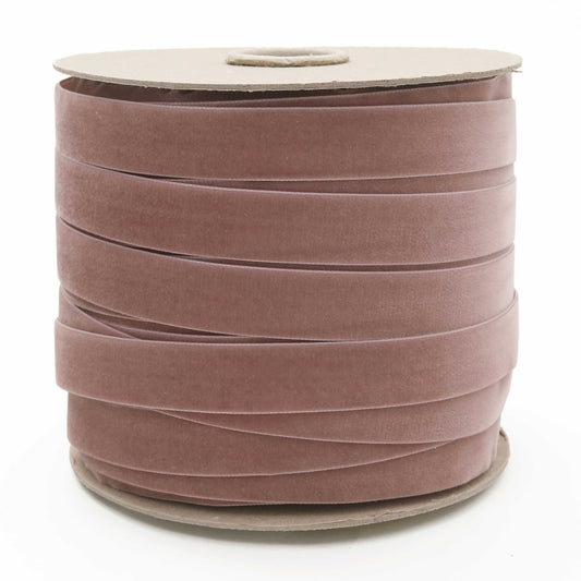 Elastic velvet ribbon - 16 mm