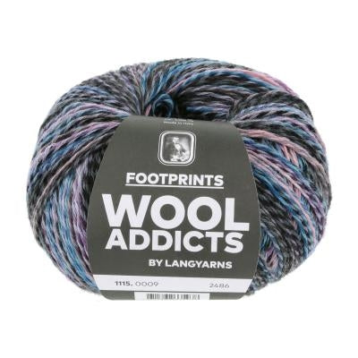 Footprints wool addicts by Lang