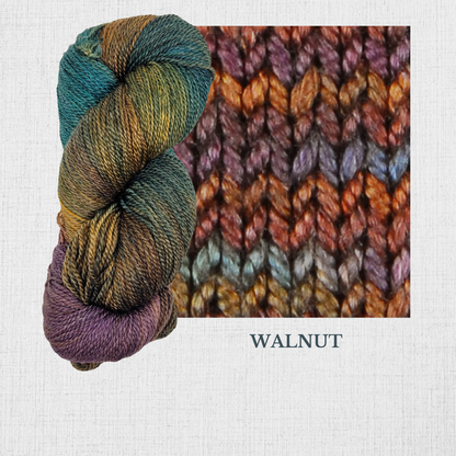 Tree wool by Fleece Artist - Hand Dyed fingering yarn 