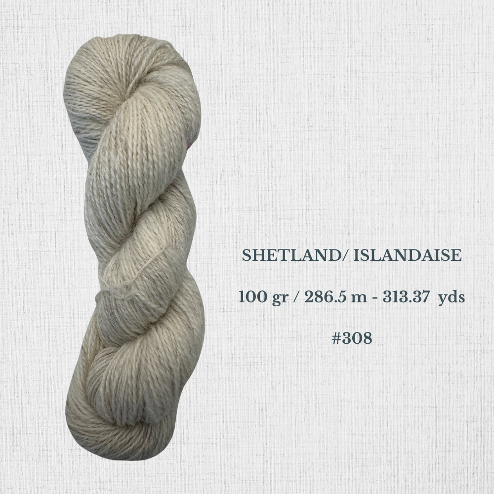 Hand-spun wool by Le Mouton Polaire