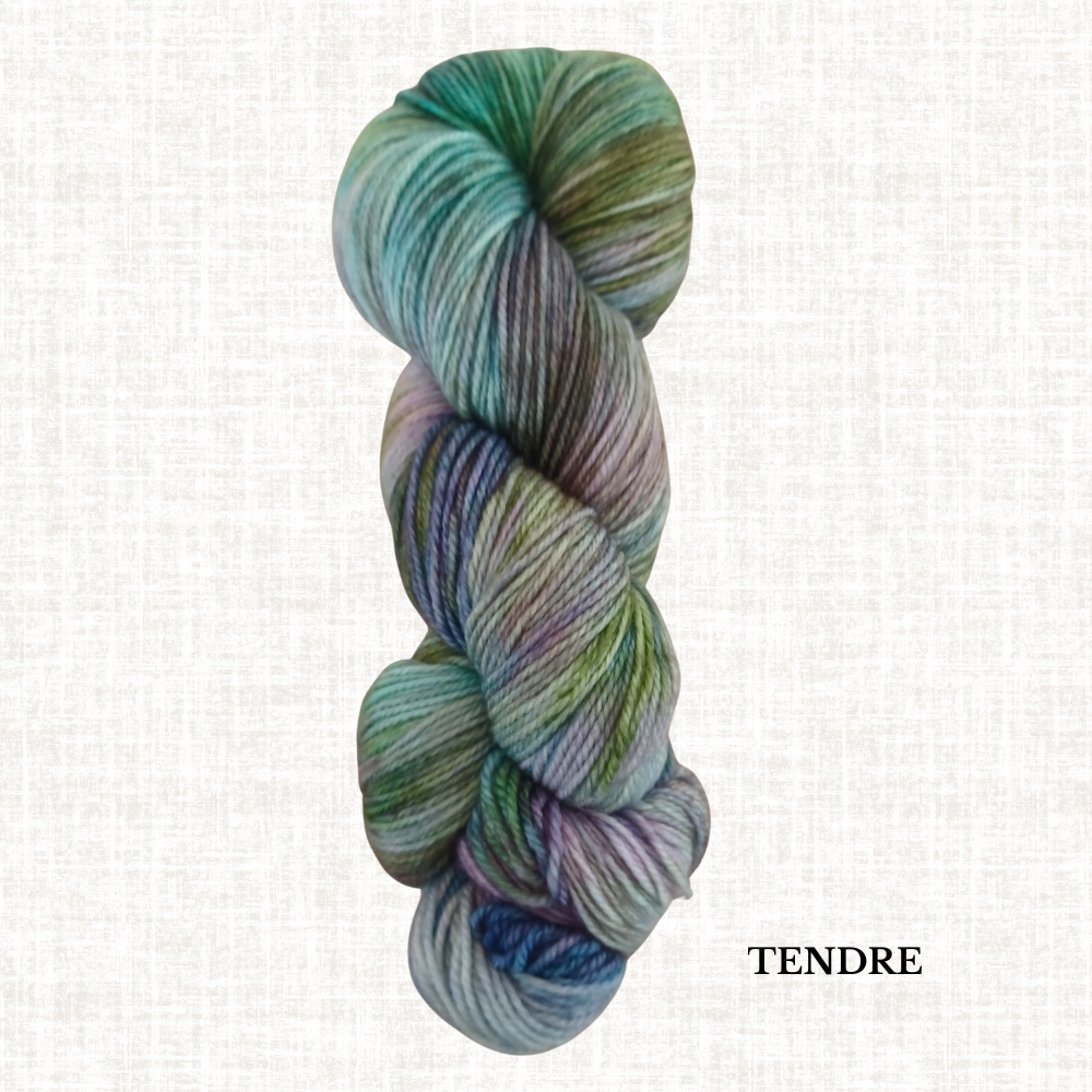 Lelo - Hand-dyed Fingering Yarn by Lelo Laine