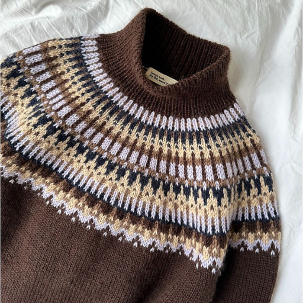 I'm knitting the Moby sweater from PetiteKnit - Online Knitting Sundays class (September 2025)