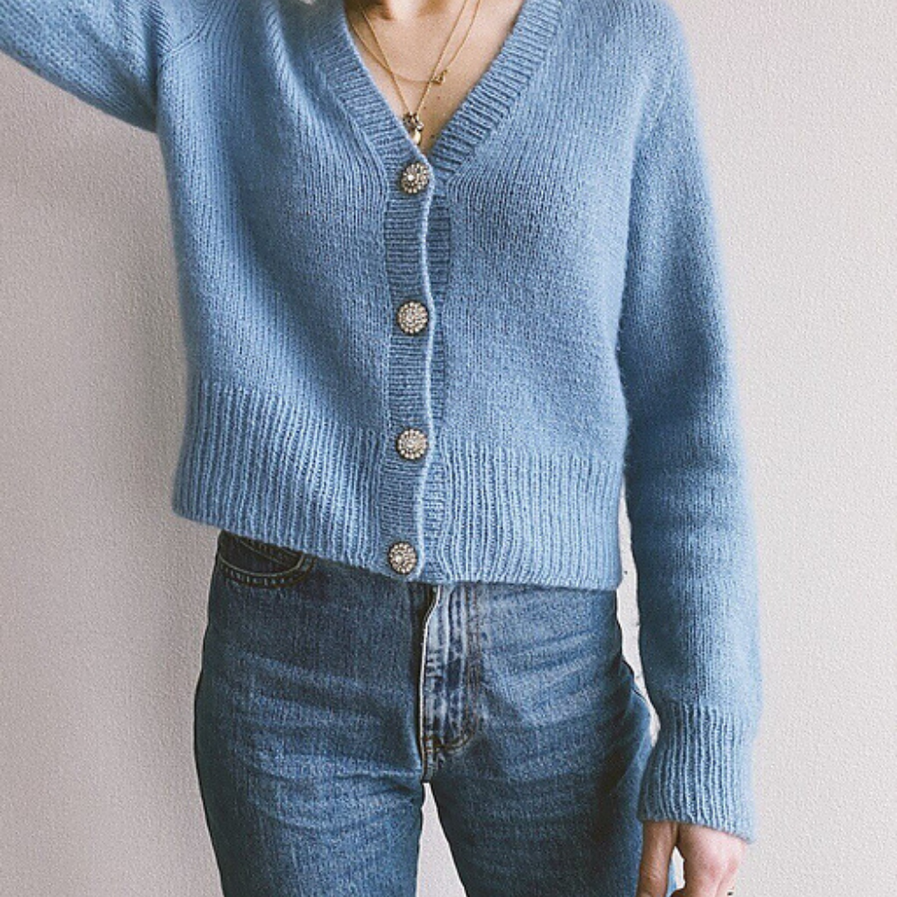 I'm knitting the Moby sweater from PetiteKnit - Online Knitting Sundays class (September 2025)