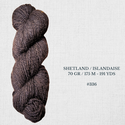 Hand-spun wool by Le Mouton Polaire