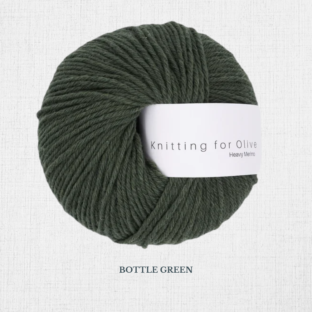 Heavy Merino Knitting for Olive
