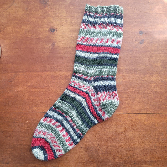 Pattern for classic socks in SPORT weight yarn