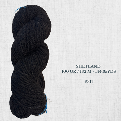 Hand-spun wool by Le Mouton Polaire