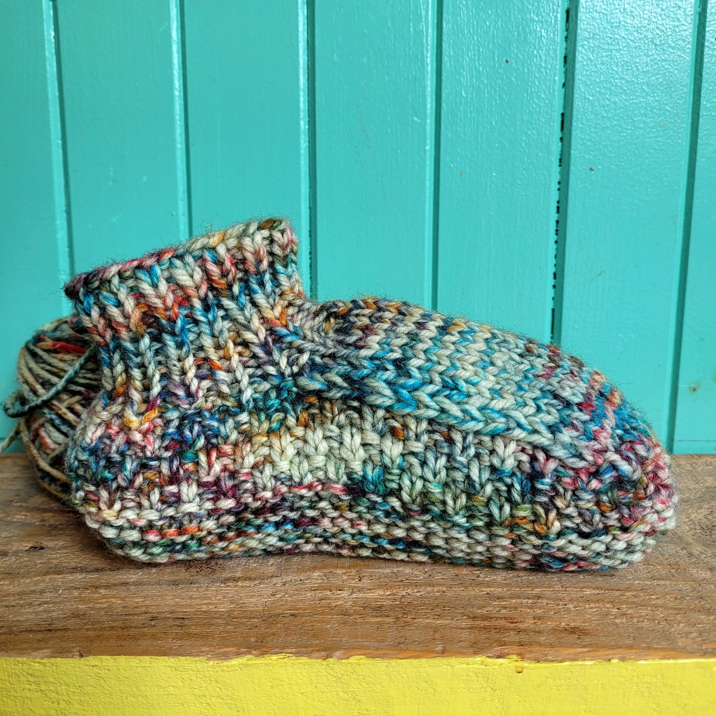 Patron des pantoufles DELA