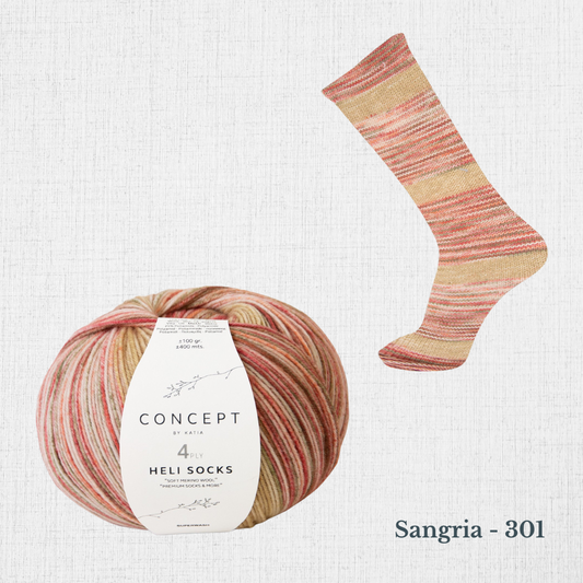 HELI SOCKS par katia