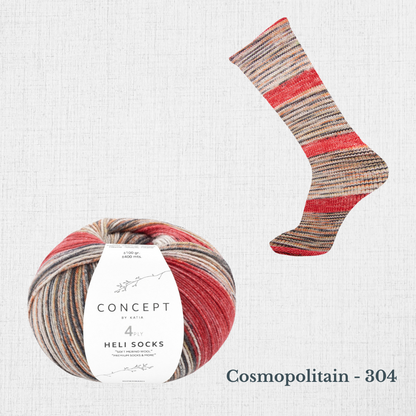 HELI SOCKS par katia