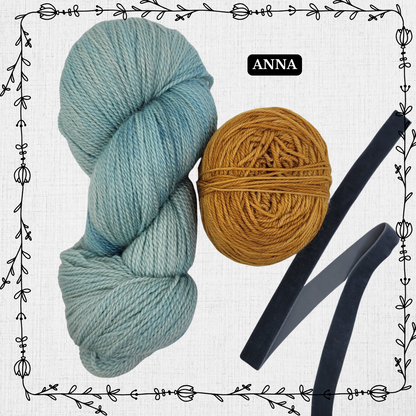 Kit tricot - Le Béret Fleurettes