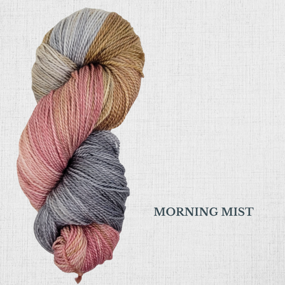 Tree wool by Fleece Artist - Hand Dyed fingering yarn 