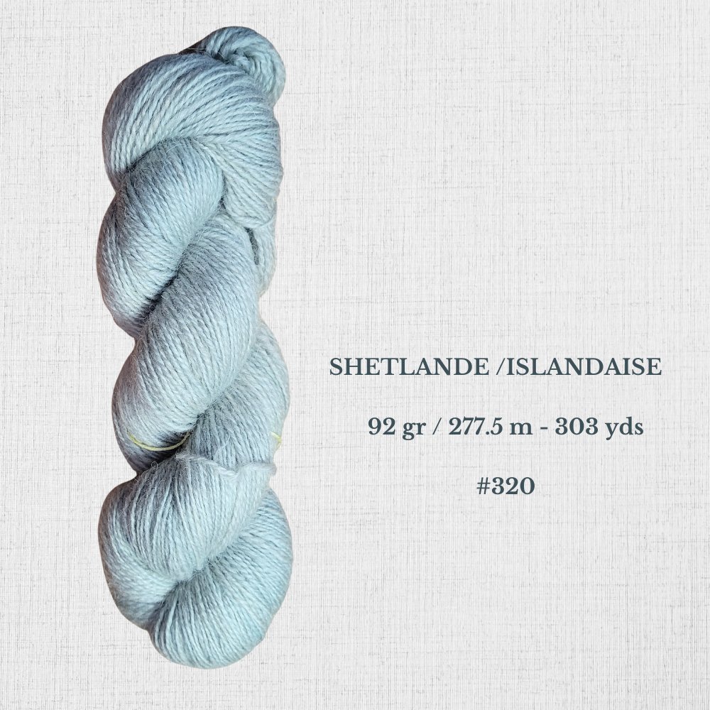 Hand-spun wool by Le Mouton Polaire