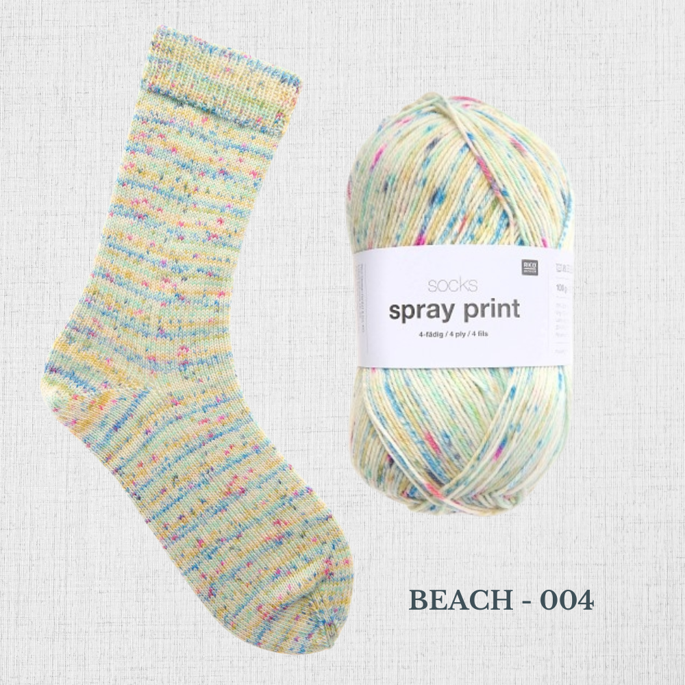 Spray Print 4 ply par Rico Yarns