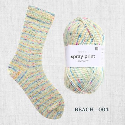 Spray Print 4 ply par Rico Yarns